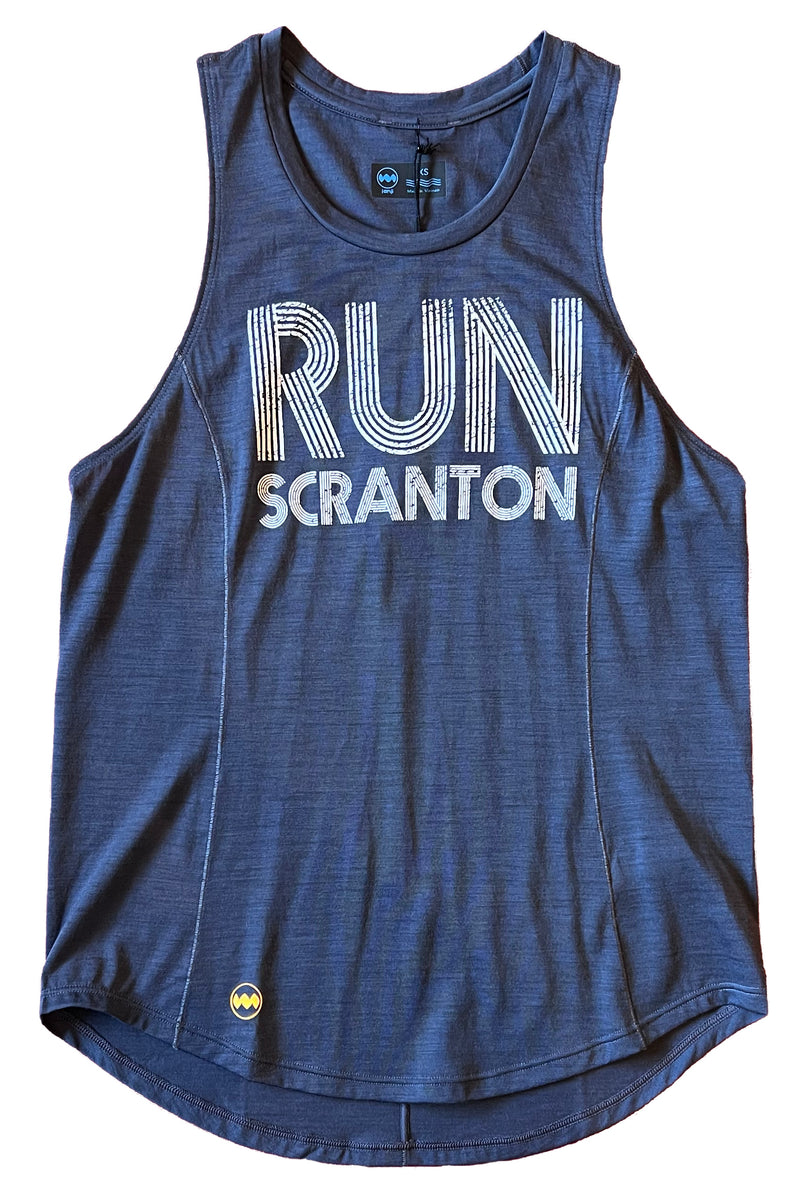 Run Scranton Repeat Merino Tech Tank – Scranton Running Company